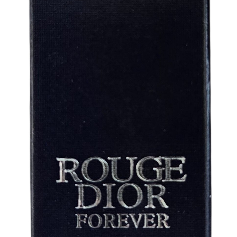 Christian Dior Red Velvet Pouch with Logo and Rouge Dior Lipstick #558. New! - Picture 11 of 11